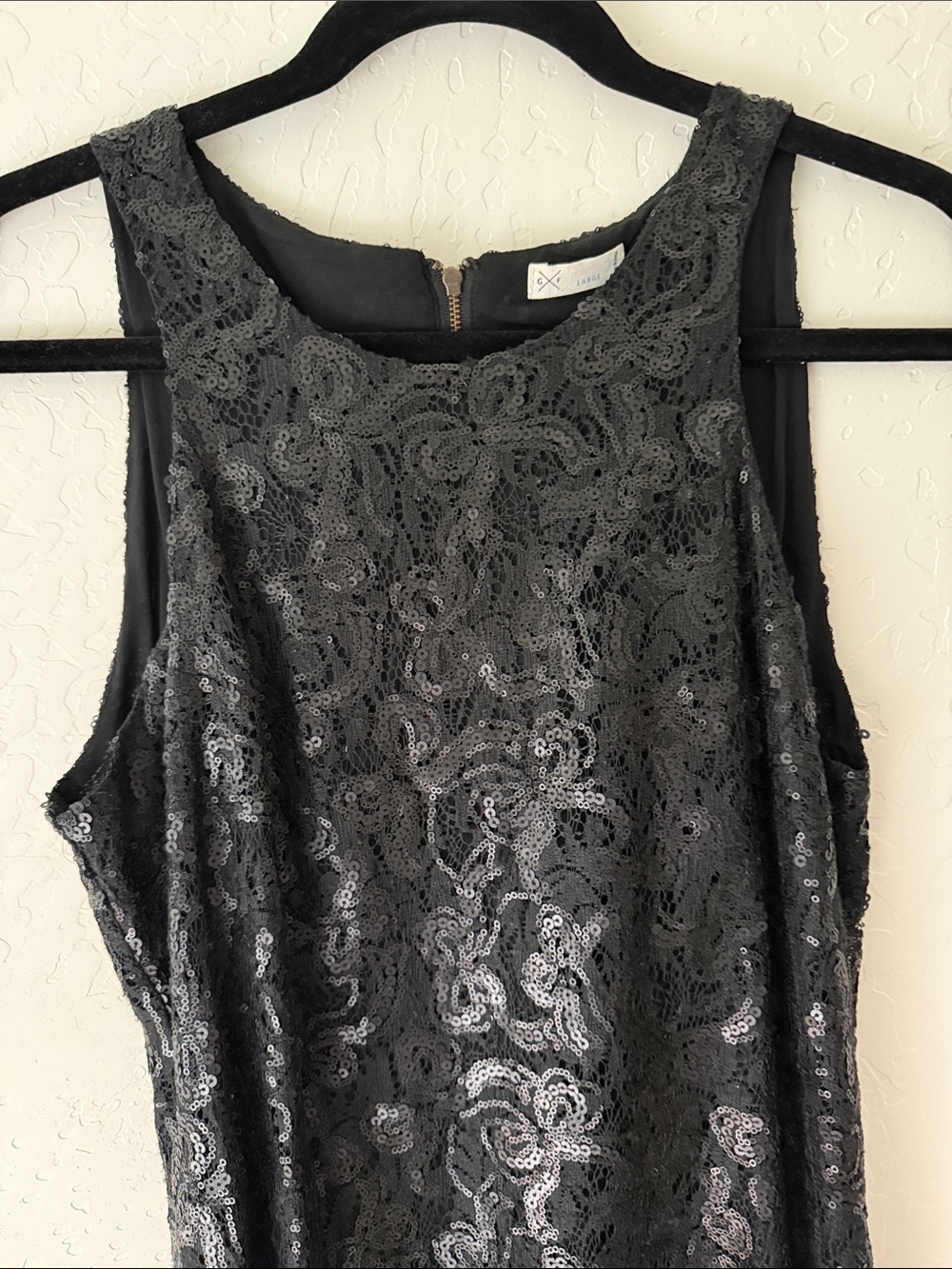 🖤 Gentle Fawn G X F Black Sequin Dress - Large